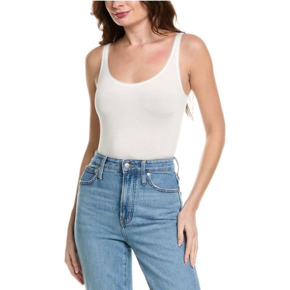 Wolford Jamaika String Bodysuit in White NWT